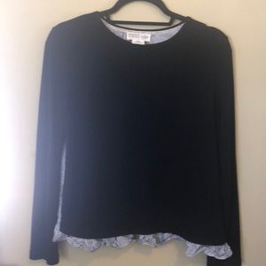 Kate Spade striped back sweater